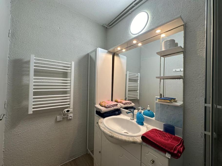 Fonctionnel - 2 Chambres - Bien Situe A 300M De La Plage - Parking Prive De Juin A Sept Canet-en-Roussillon Zewnętrze zdjęcie